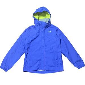 The North Face Girls Youth Purple HyVent Windbreaker Jacket Size Medium